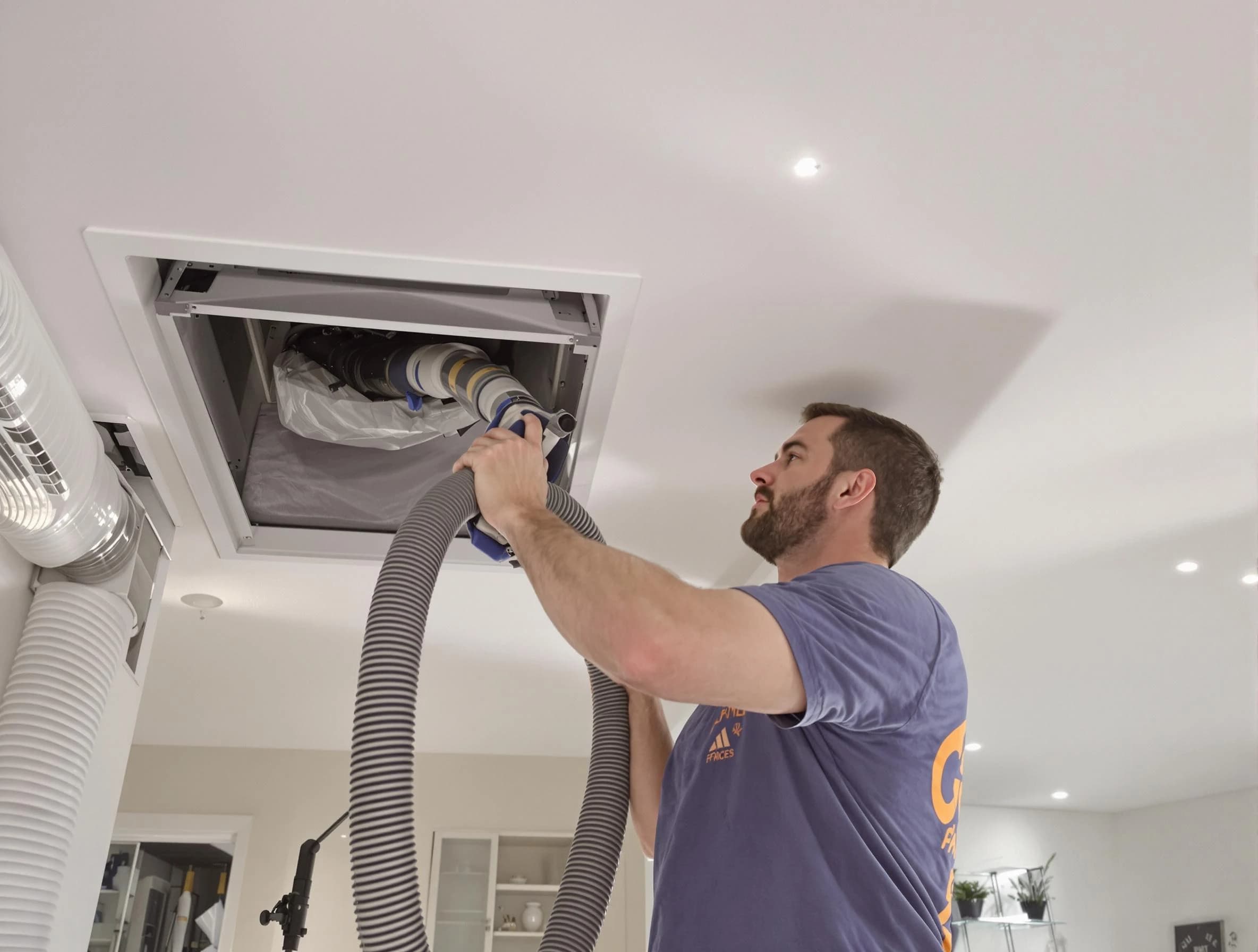 Precision indoor duct cleaning by Locust Grove Air Duct Cleaning in Locust Grove