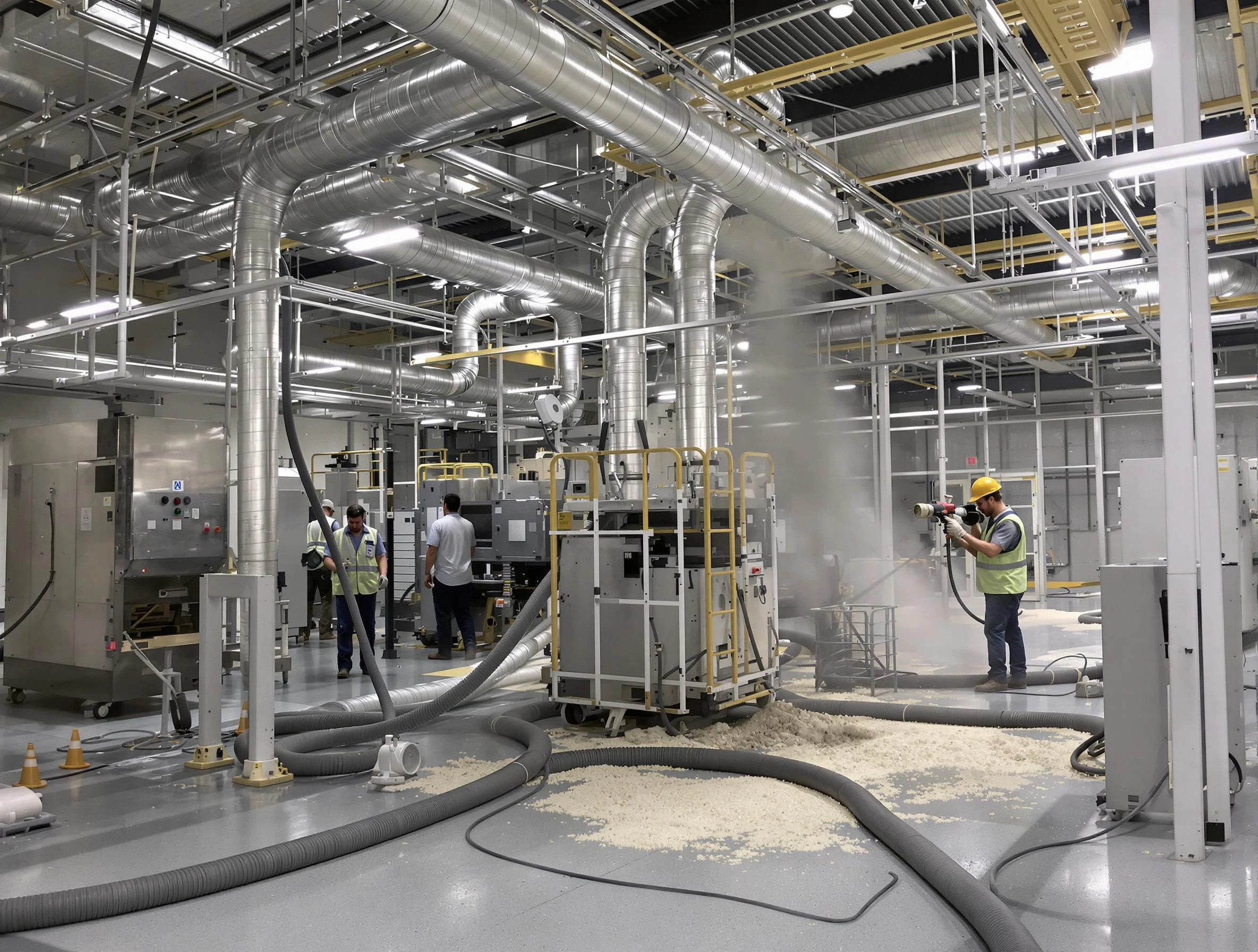 Heavy-duty industrial duct cleaning by Locust Grove Air Duct Cleaning in Locust Grove